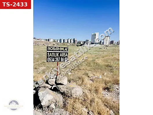 15 DAİRELİK KONUT PARSELİ 860 m2 GELİŞEN BÖLGEDE